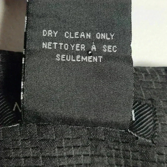 MARIO SERRANI Italy Classic Black Knit Lined Skirt w/ Pockets and Zipper Size 8 - Picture 14 of 14